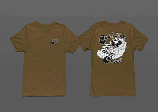 Cast it till the Casket Front/Back T-Shirt