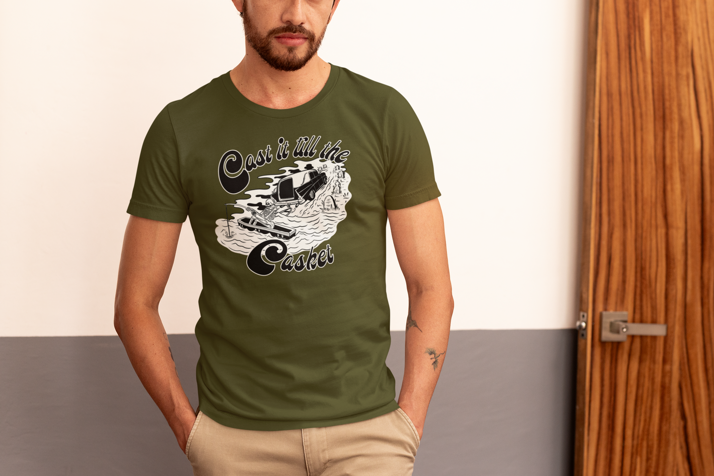 Cast it till the Casket T-Shirt