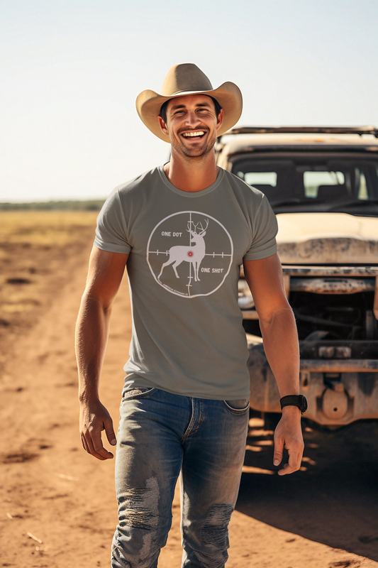 One Dot, One Shot (White Logo)