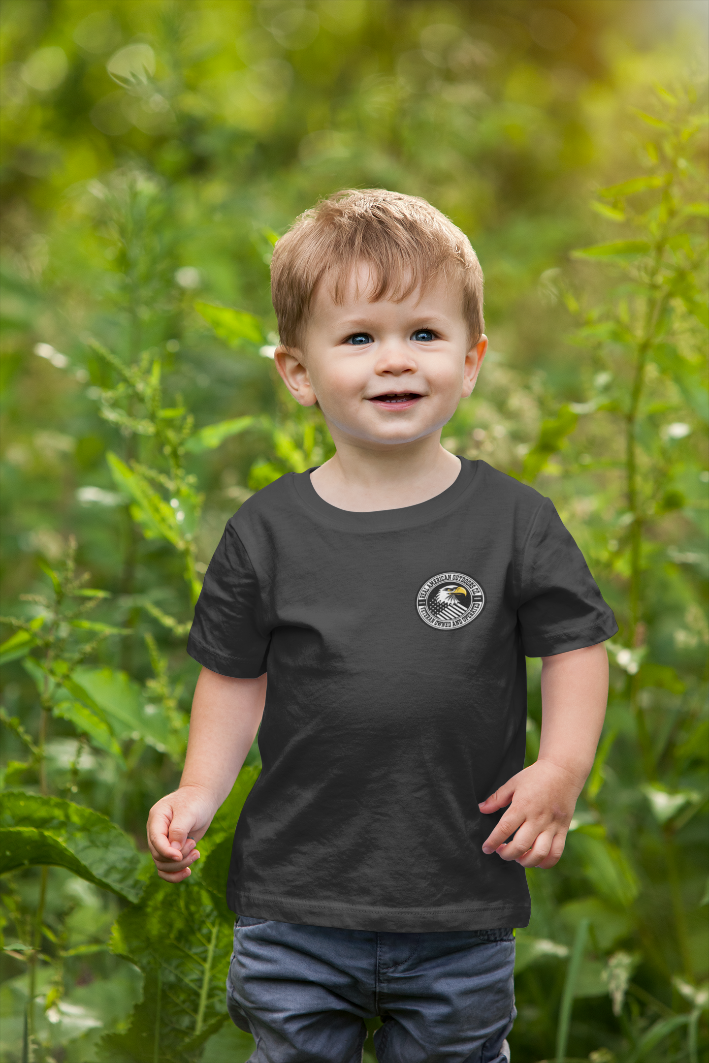 Kids Real American Outdoors Co T-Shirt