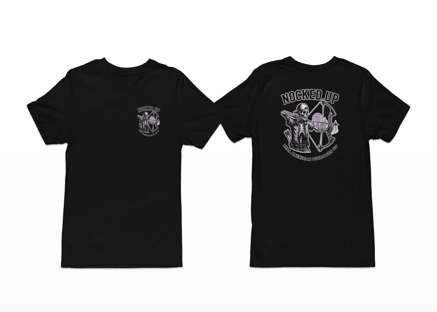 Nocked Up Tee Front/Back Logo