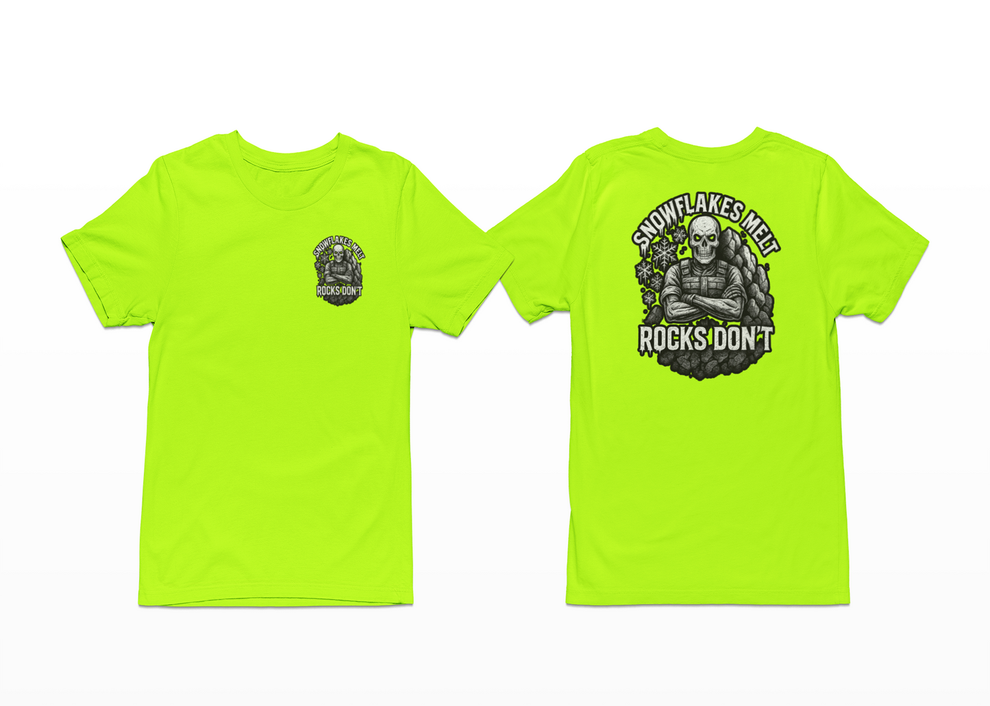 Snowflake Tee Front/Back Logo