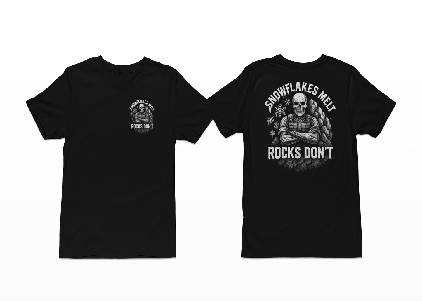 Snowflake Tee Front/Back Logo