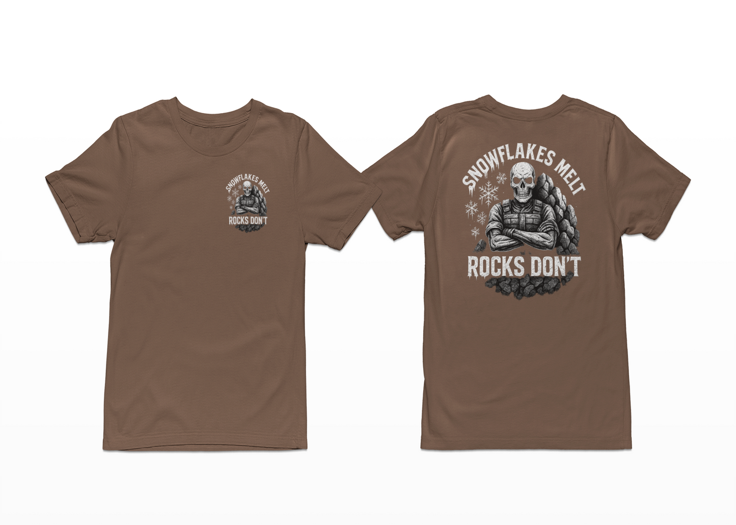 Snowflake Tee Front/Back Logo