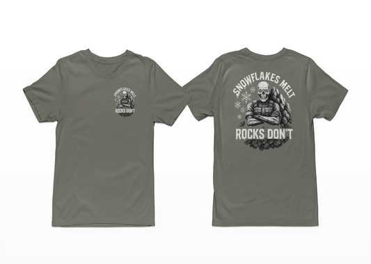 Snowflake Tee Front/Back Logo