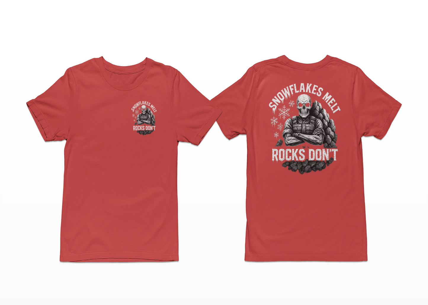 Snowflake Tee Front/Back Logo