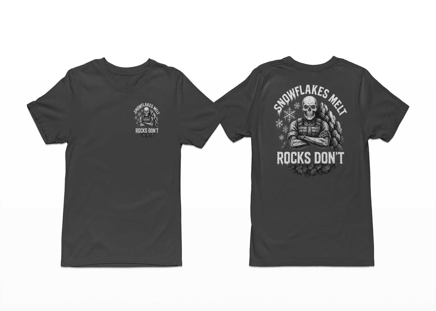 Snowflake Tee Front/Back Logo
