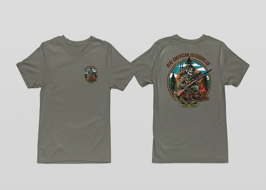 RAO Outdoorsman Tee Front/Back Logo