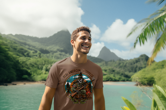 RAO Outdoorsman Tee Front Logo