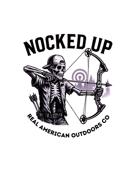Nocked Up Tee Front/Back Logo