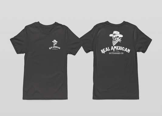 RAO Cowboy T-Shirt (White Logo)