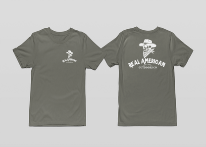 RAO Cowboy T-Shirt (White Logo)