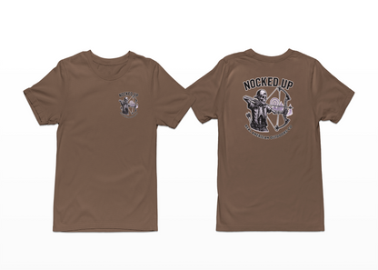 Nocked Up Tee Front/Back Logo