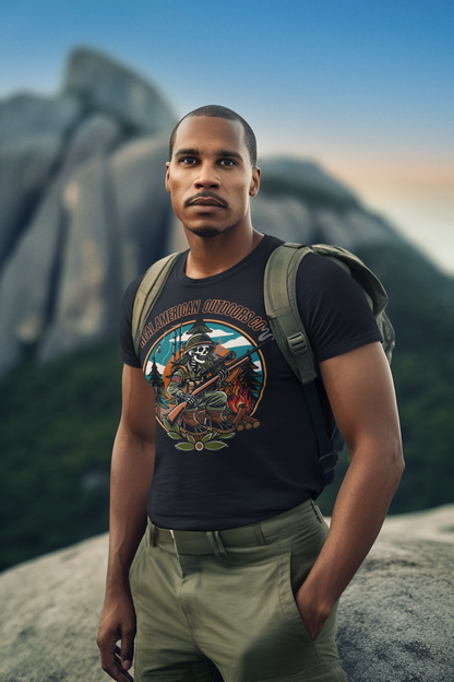 RAO Outdoorsman Tee Front Logo