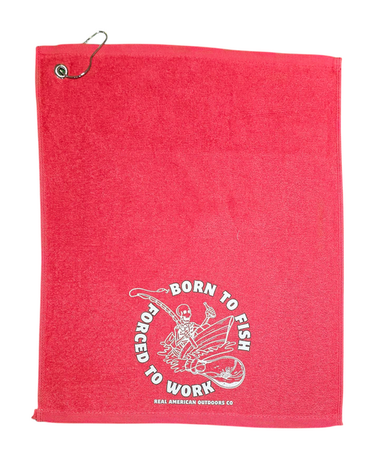 Born to Fish Slime Towel